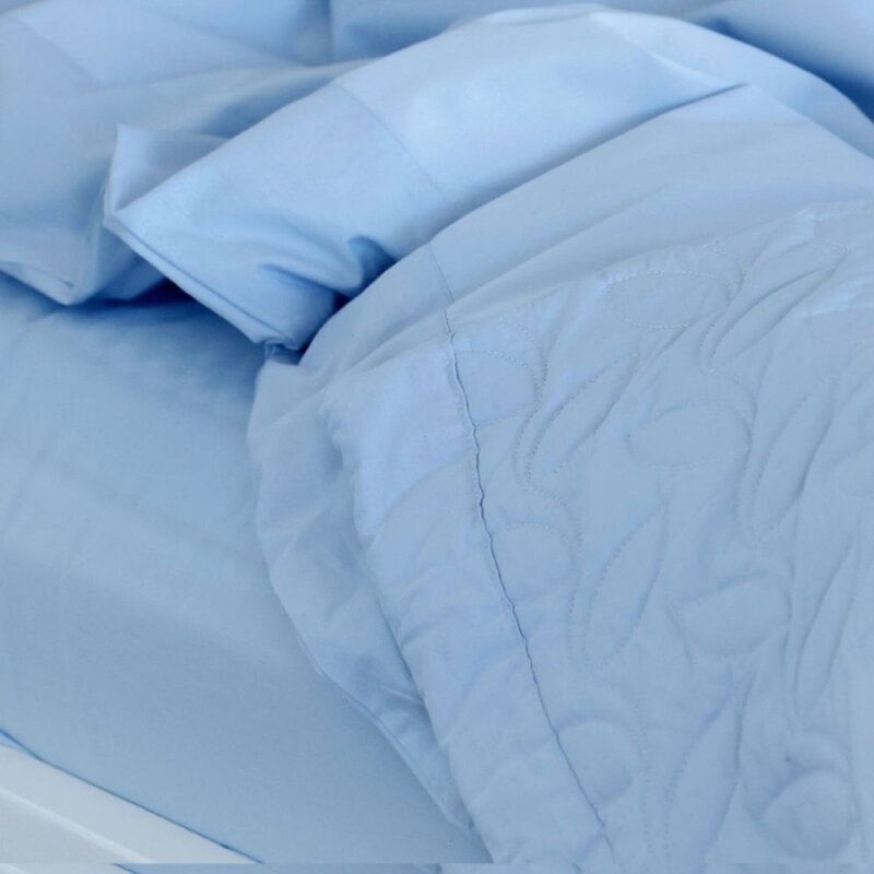 Bedding Collection laken 140x250 cm powder blue