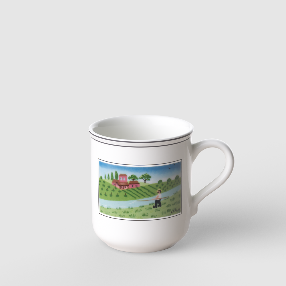 Design Naif Mug - Multi-colored, 9.2 oz, Premium Porcelain