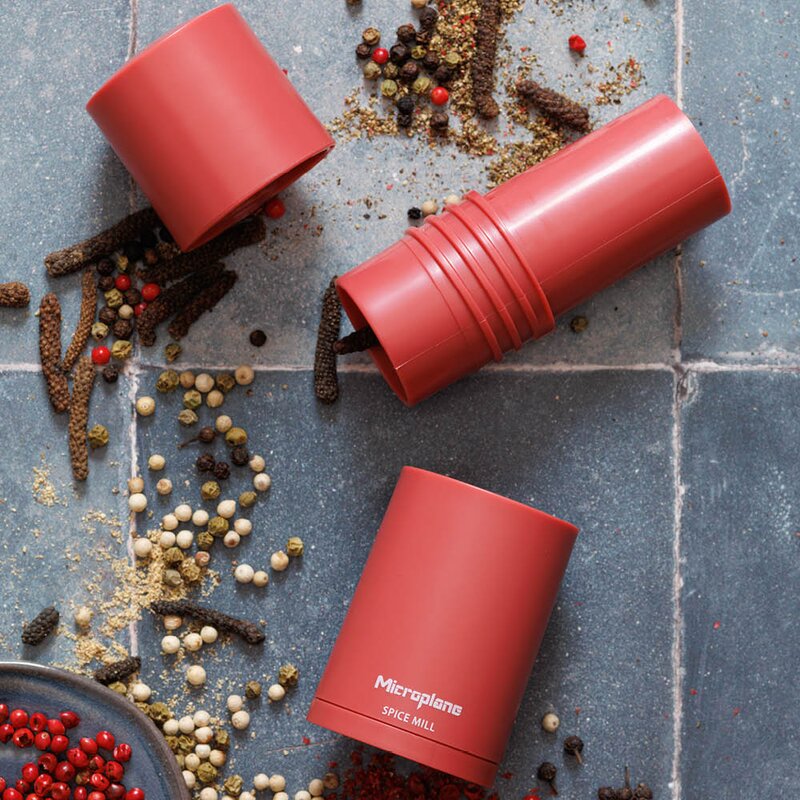 Spice Mill krydderkvern 12 cm lipstick pink