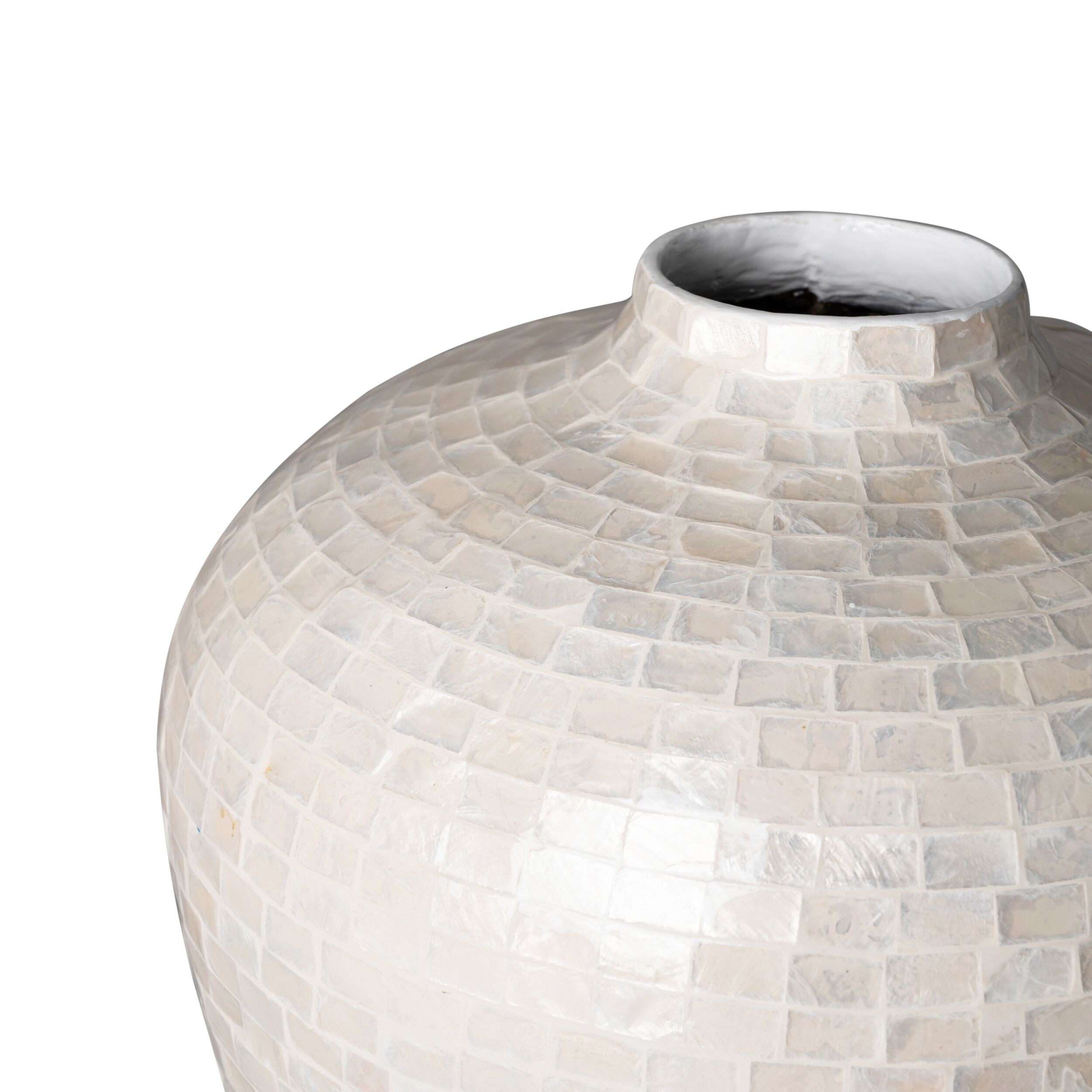 Samal Capiz Large Vase