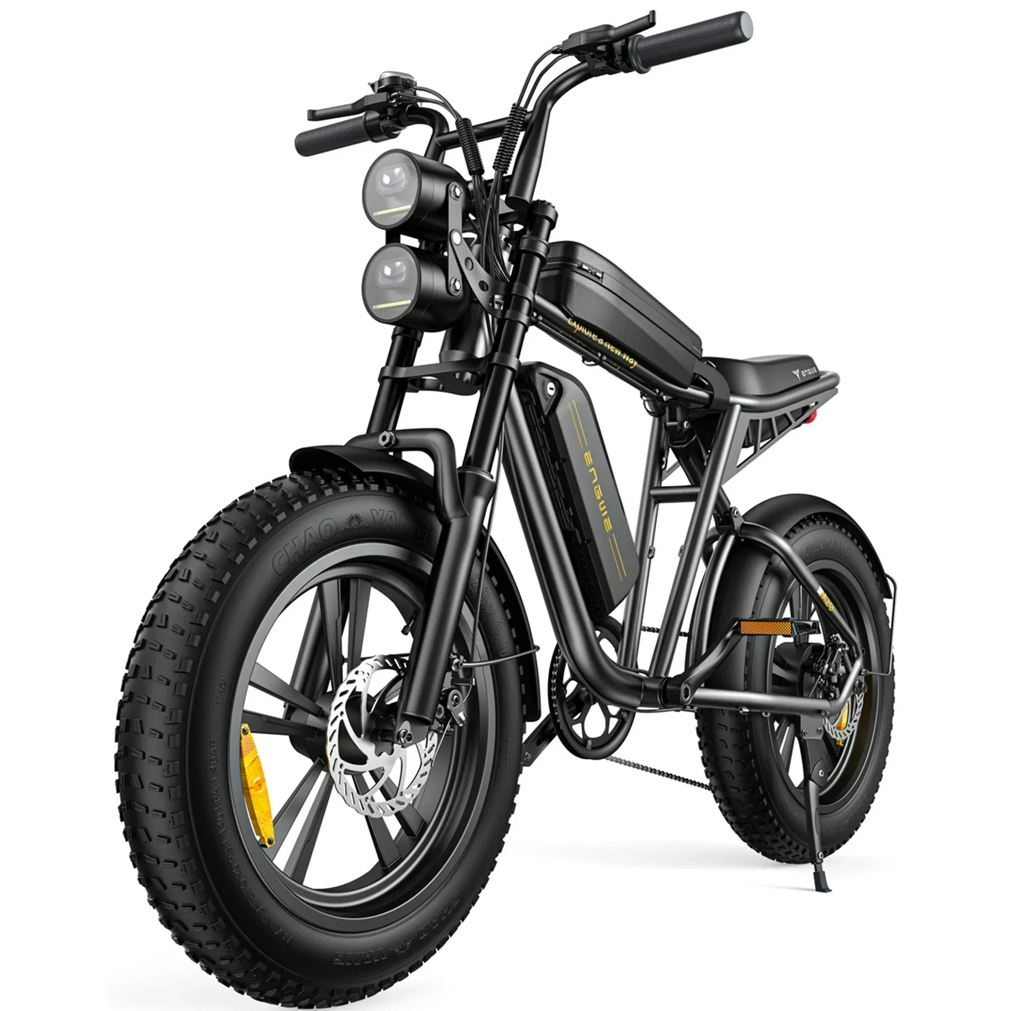 AKEZ Electric Bike for Adults – 1000W 28mph Moped Ebike with 48V 13A Removable Battery, Up to 94 Miles All Terrain Off Road E-Bike with 20*4.0′′ Fat Tire,Full Suspension,7-Speed UL Certified