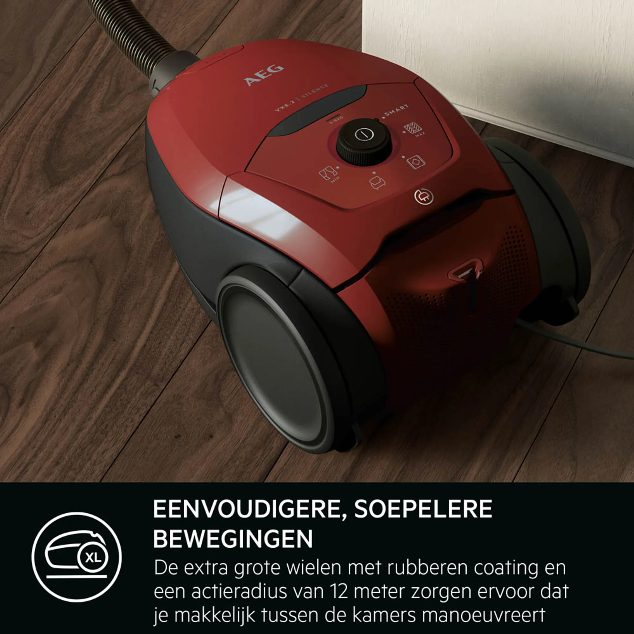 AEG Stofzuiger met zak VX82-1-2CR