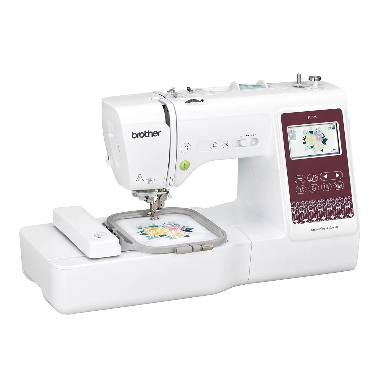 Brother SE725 Sewing and Embroidery Machine with Artspira App, 50 Free Designs