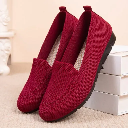 Mocassins rembourrés pour femmes avec semelle stabilisatrice