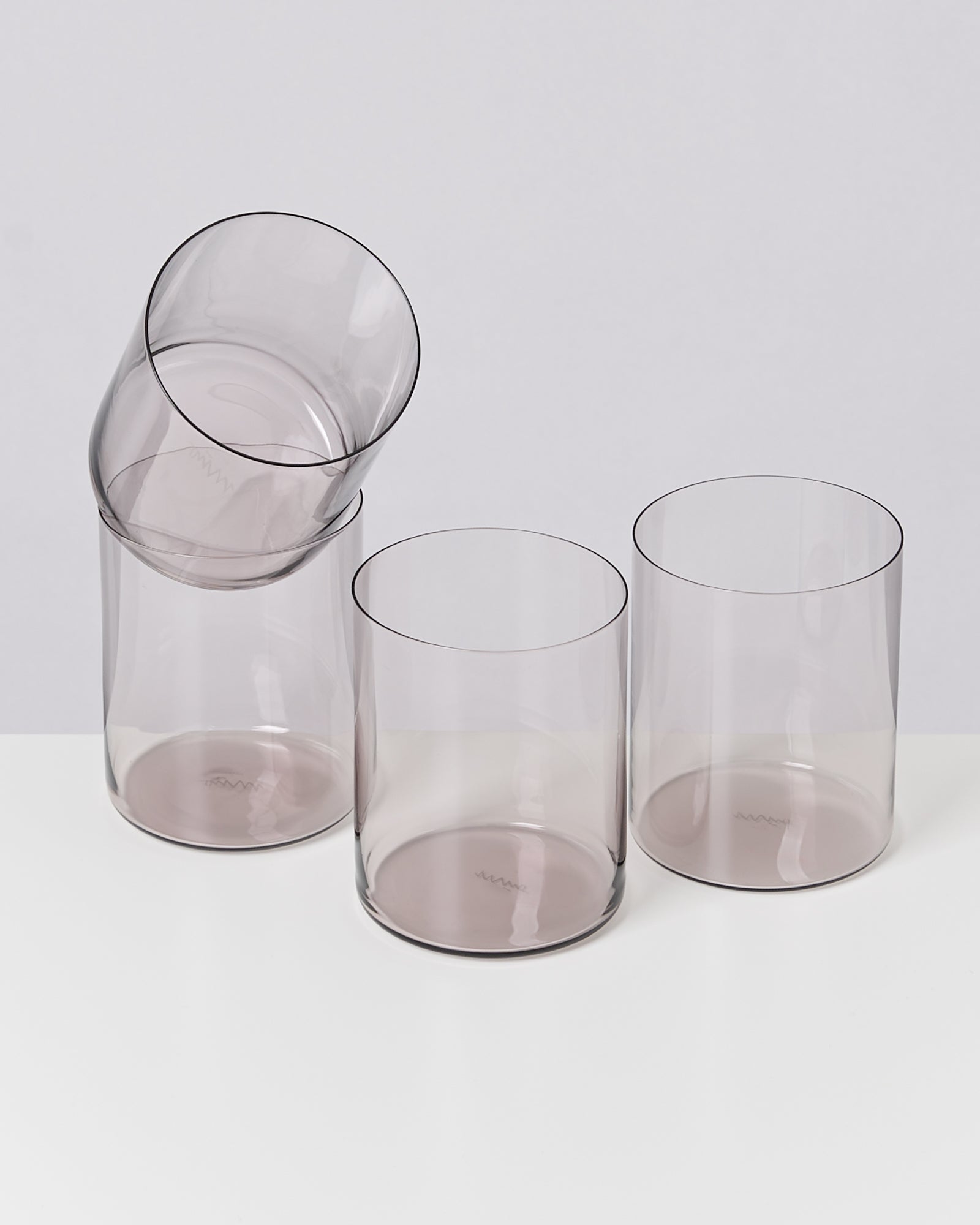 JOIA - LARGE GLASS GRAY SET OF 4