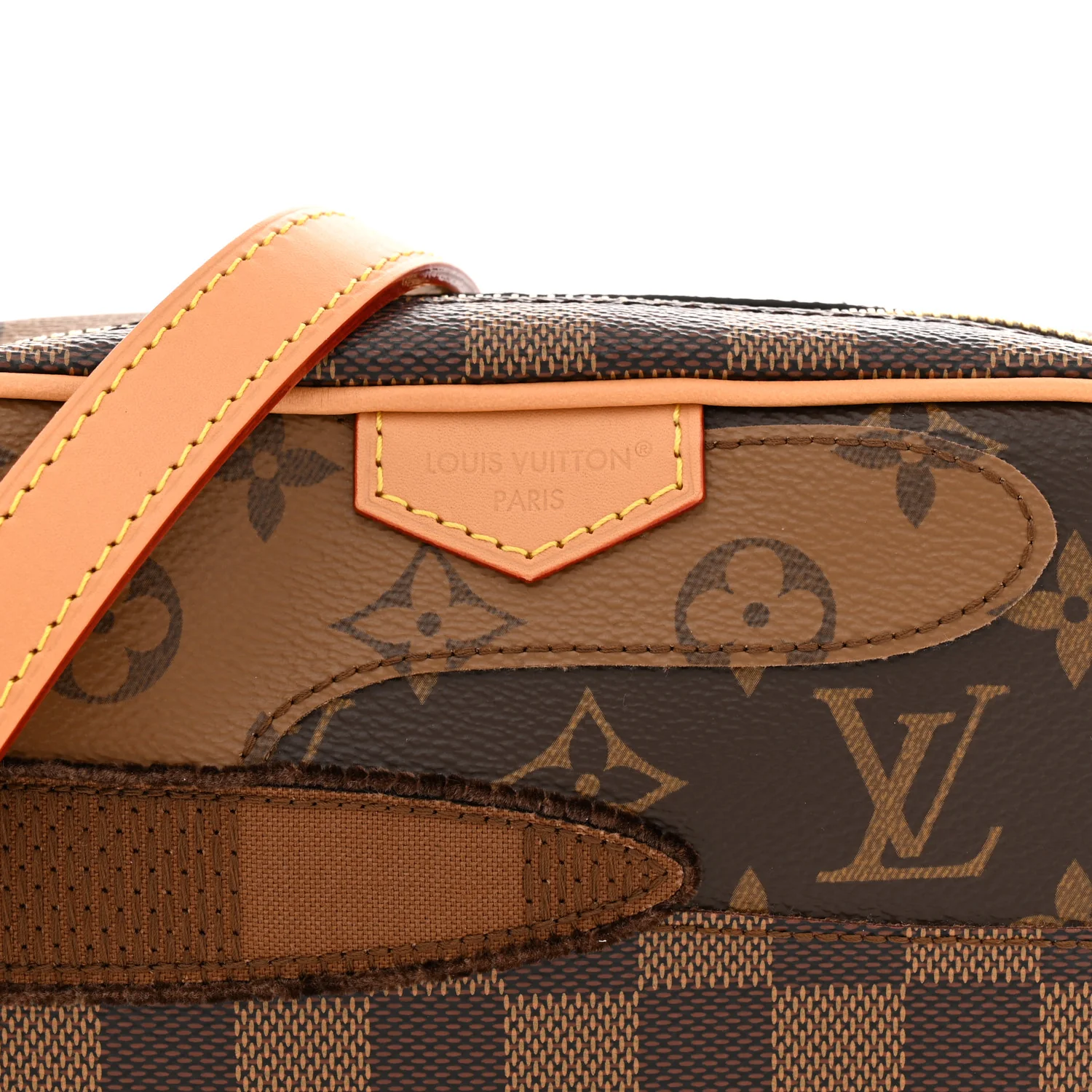 Monogram Landscape Trocadero Wearable Wallet Brown
