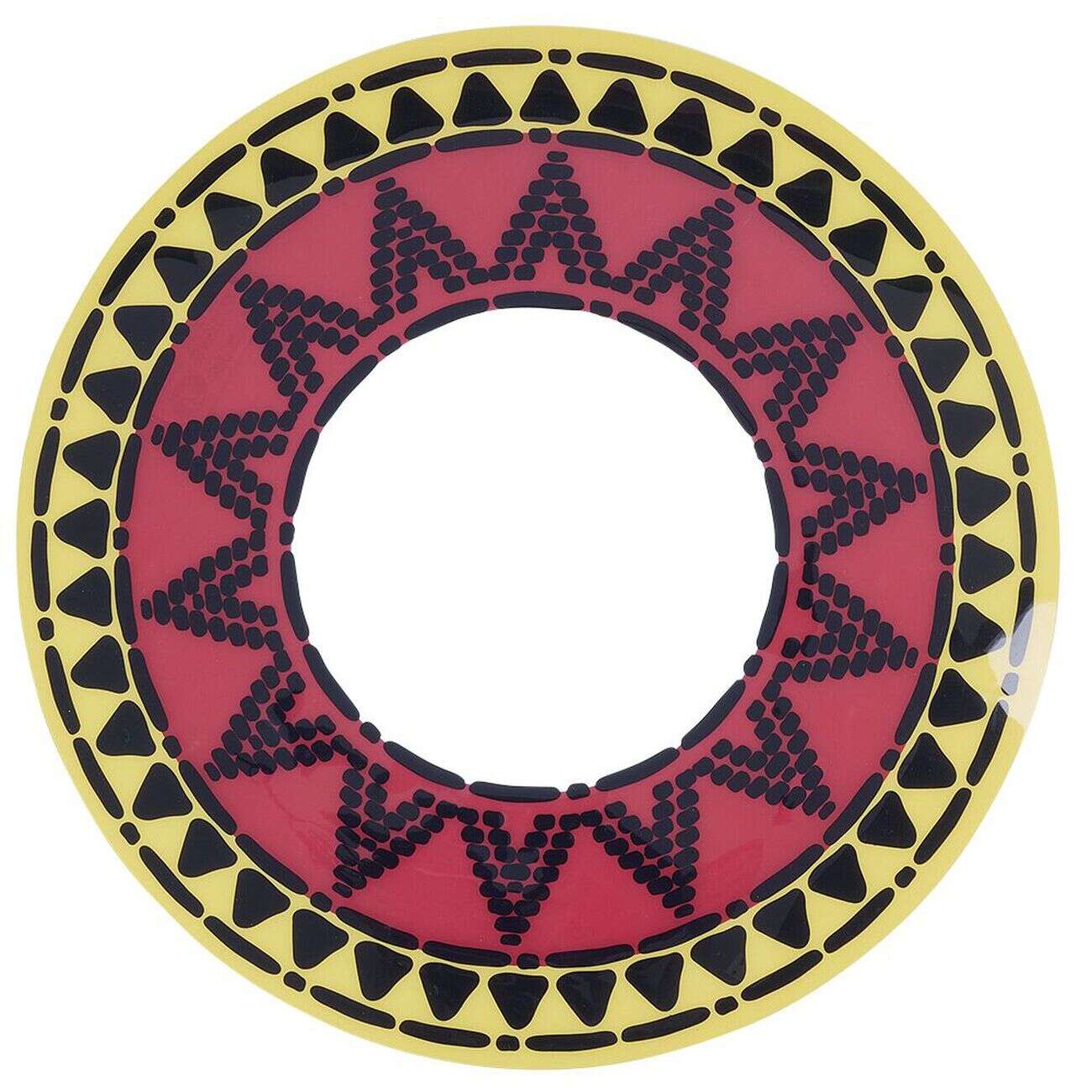 Set de table rond ajouré motif ethnique Ø38cm