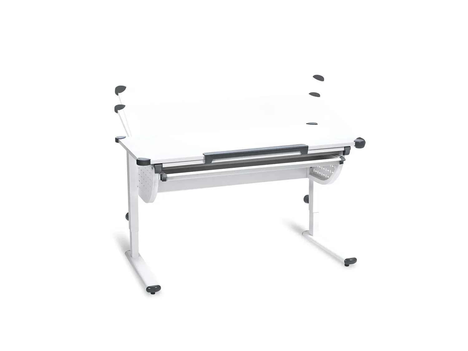 LIVARNO home Bureau pour enfant, 110 x 53,5-83 x 59,5 cm