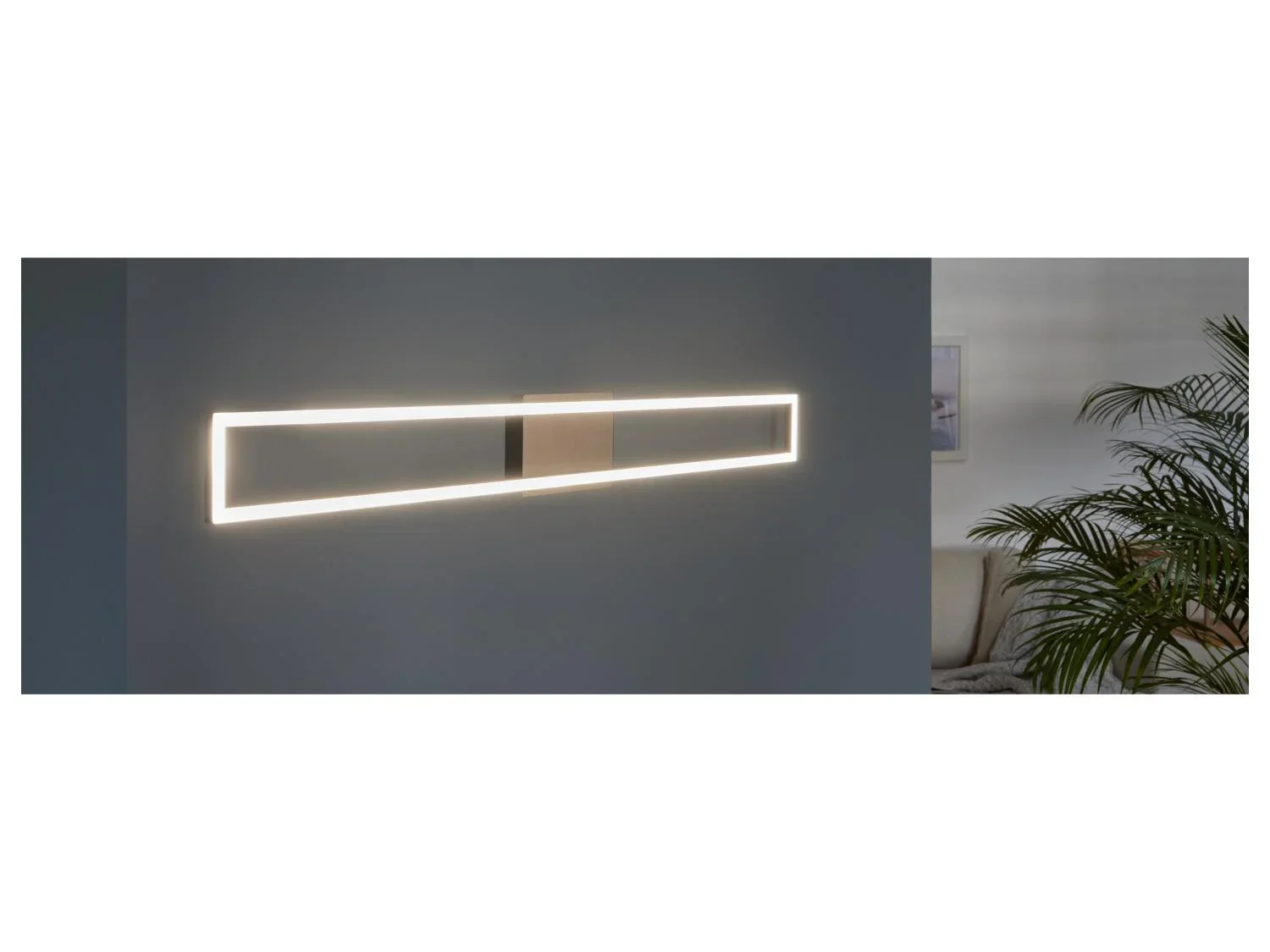LIVARNO home Plafonnier ou applique murale  LED