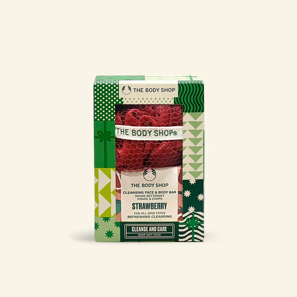 Cleanse and Care Strawberry Soap Lily Duo