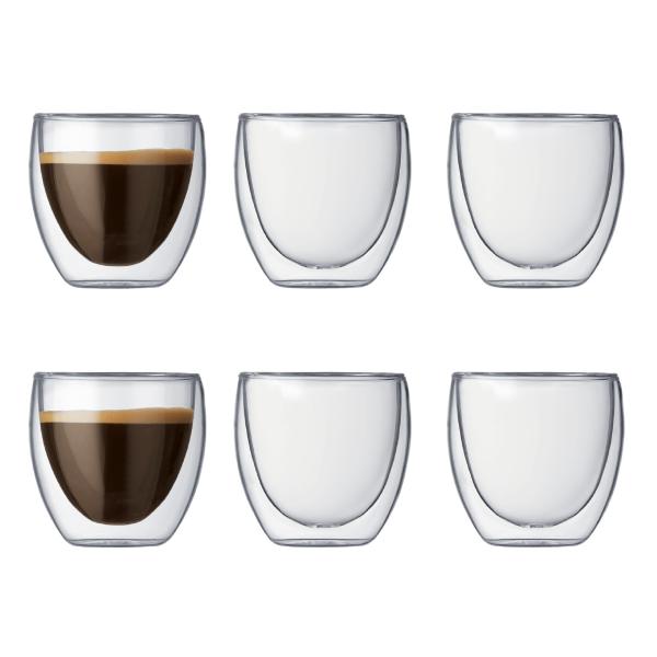 Pavina espressoglass 8 cl 6 stk