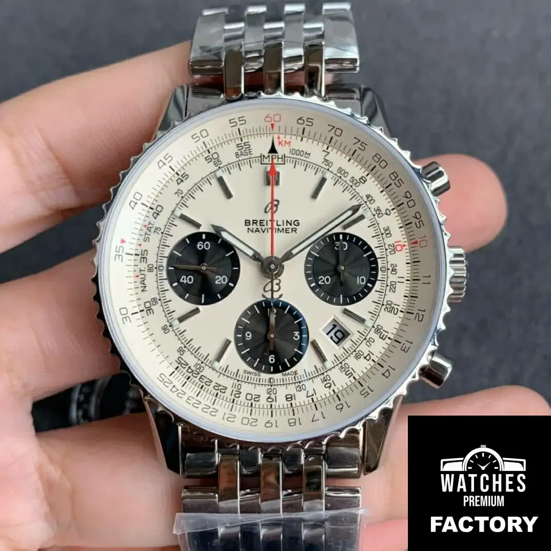 Breitling Navitimer 1 B01 AB0121211G1A1 GF Factory Stainless Steel Strap