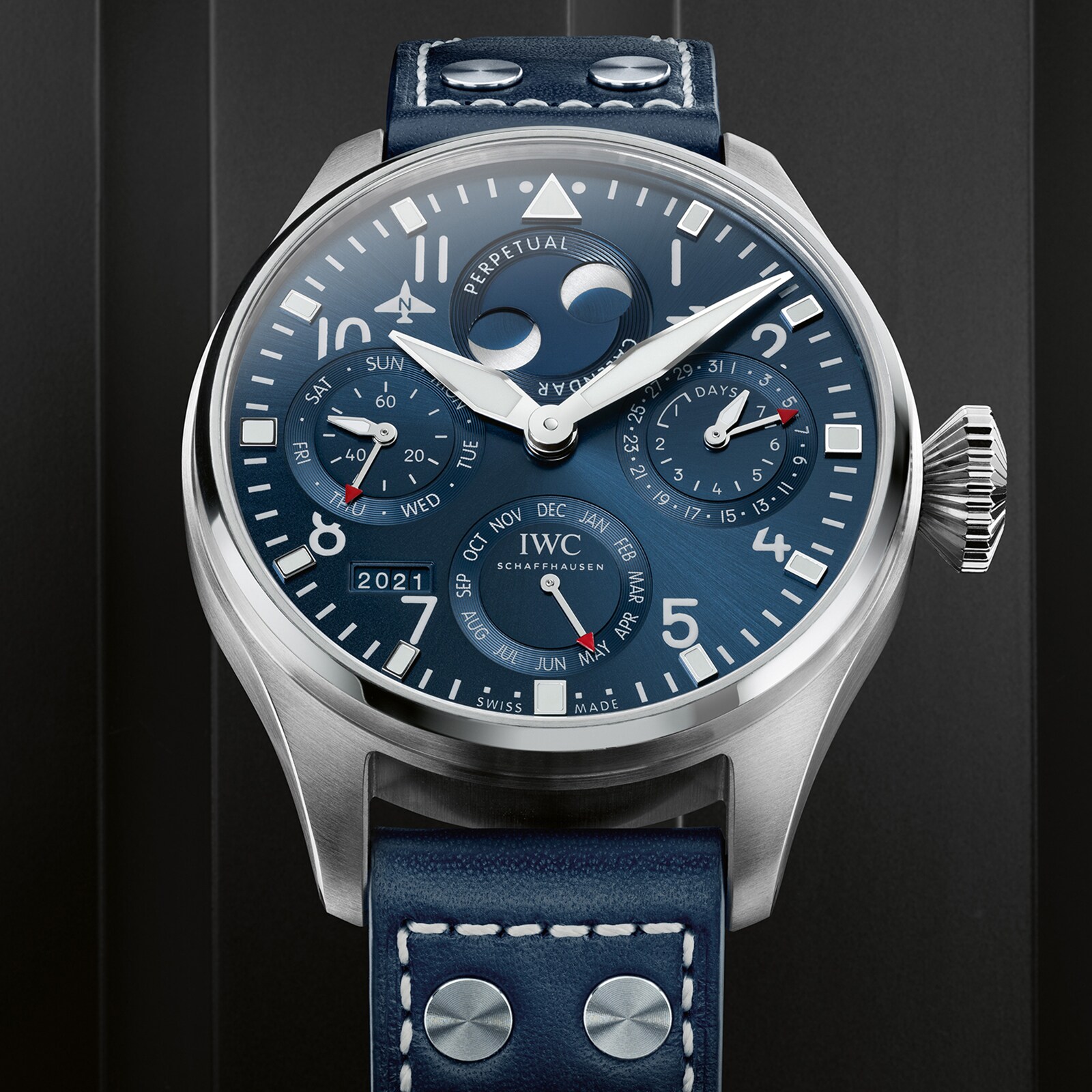 【Super Clone】IWC Big Pilot's Watch Perpetual Calendar 46mm IW503605