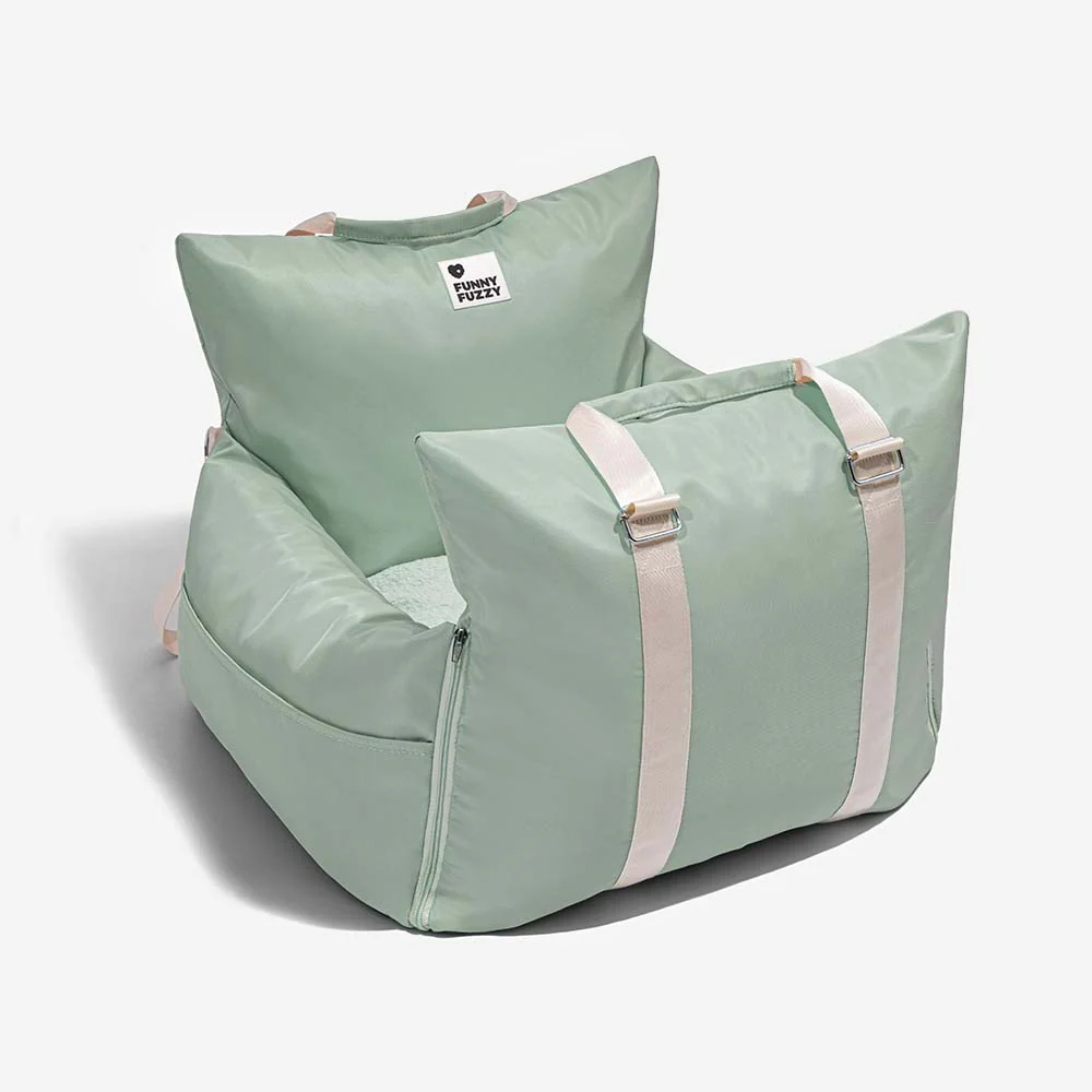 Waterproof Dog Car Seat Bed - First Class