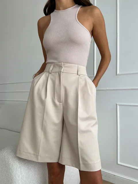 Sophie Paris I Short d'été à taille haute pour femmes