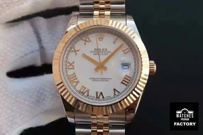 Rolex Datejust 126333-006 41mm White Rhodium Dial