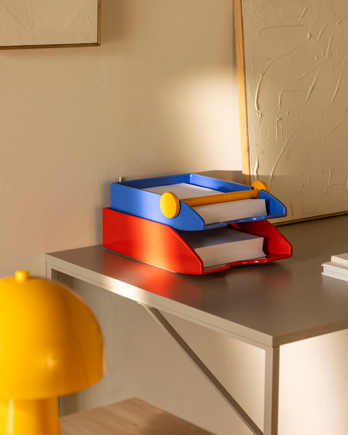 Seili - Bandeja Organizador de Escritorio de Dolomita Seili
