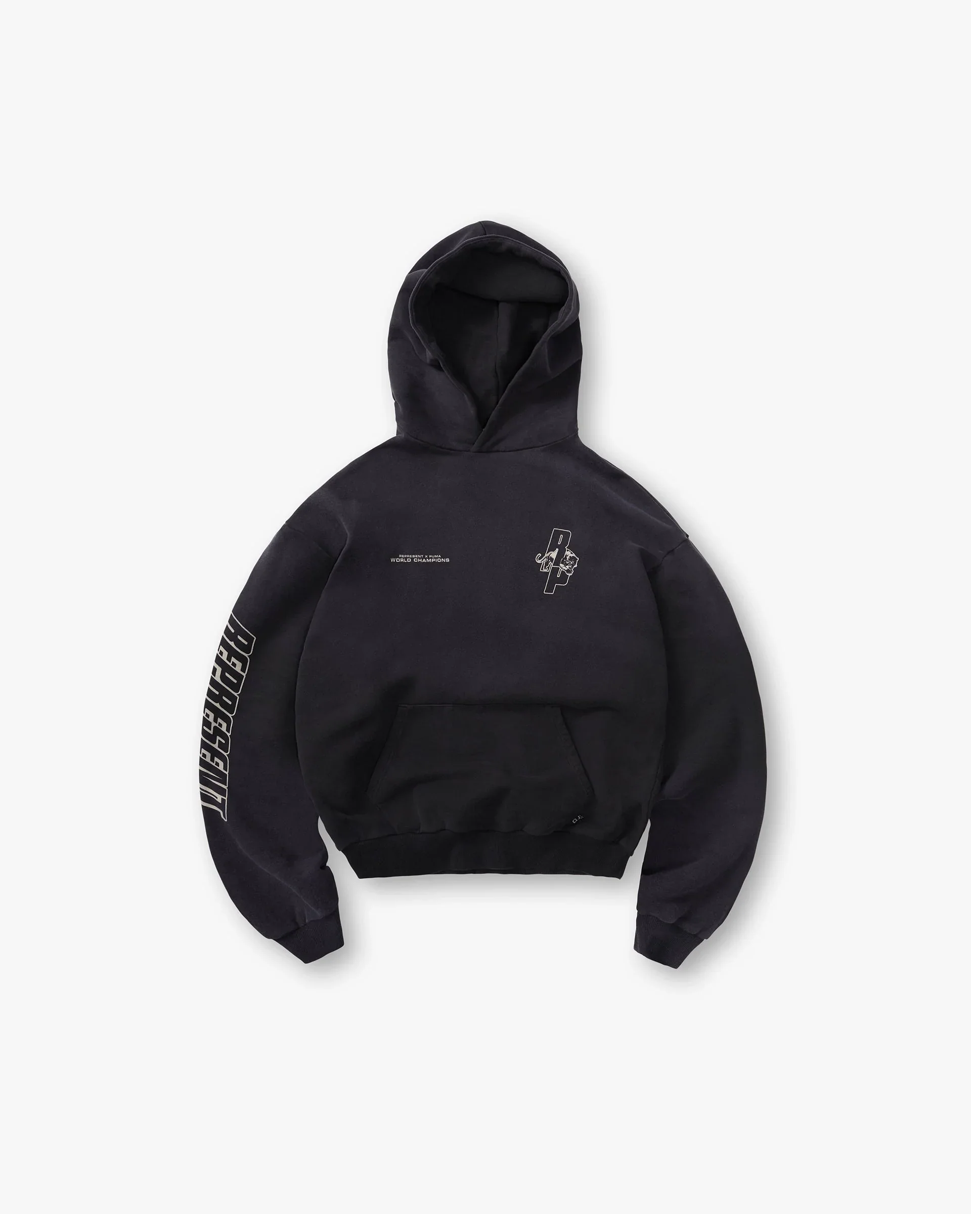 Represent X Puma Hoodie - Puma Black