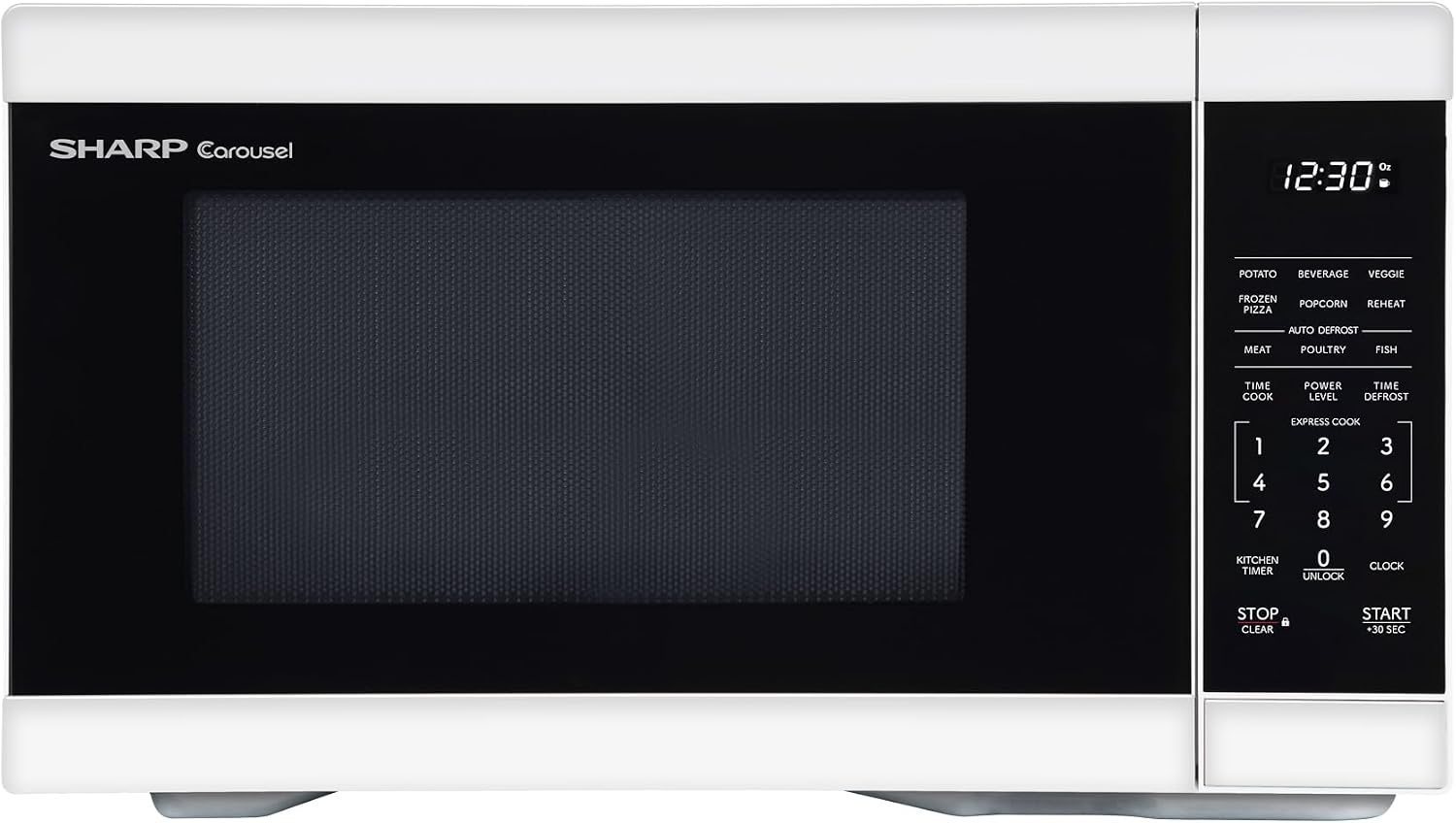 Sharp SMC1162KS 1.1 cu1000W Stainless Steel Countertop Microwave Oven