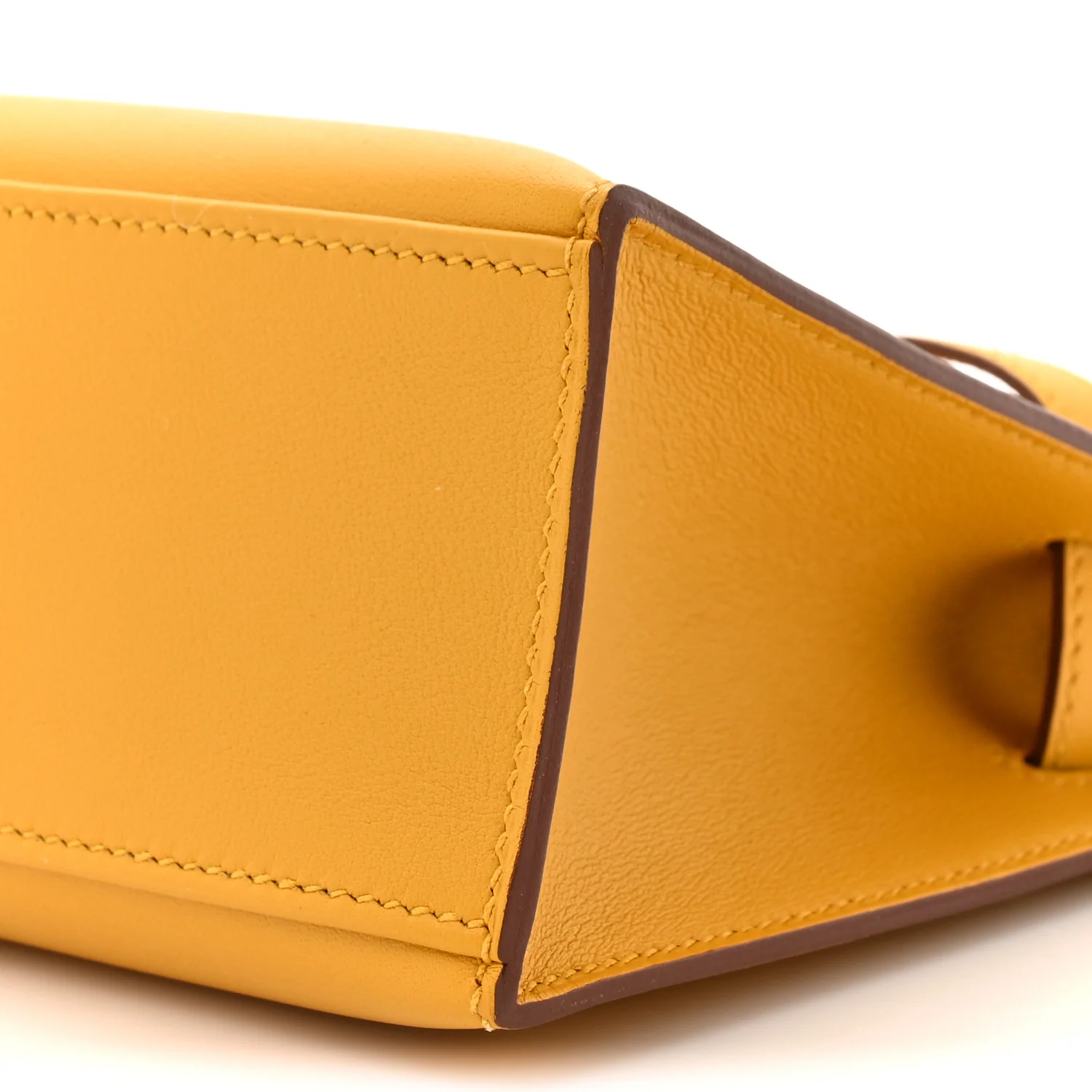 Swift Kelly Pochette Clutch Jaune Ambre