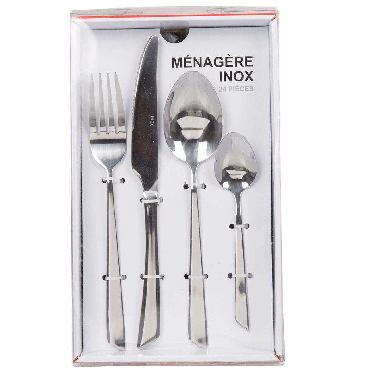 Ménagère 24 pièces moderne