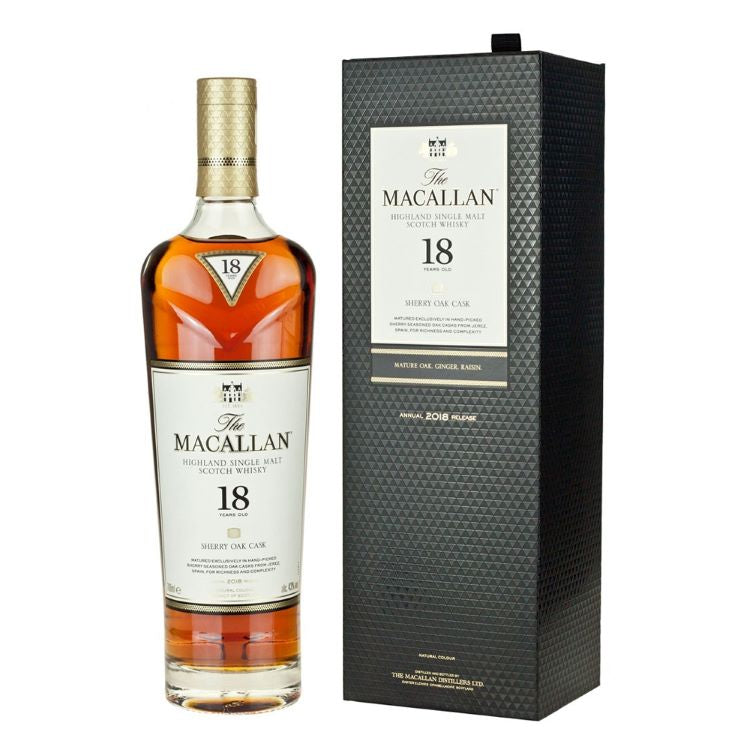 18 Year Old Sherry Oak Single Malt Scotch Whiskey(750ML/86/43%)