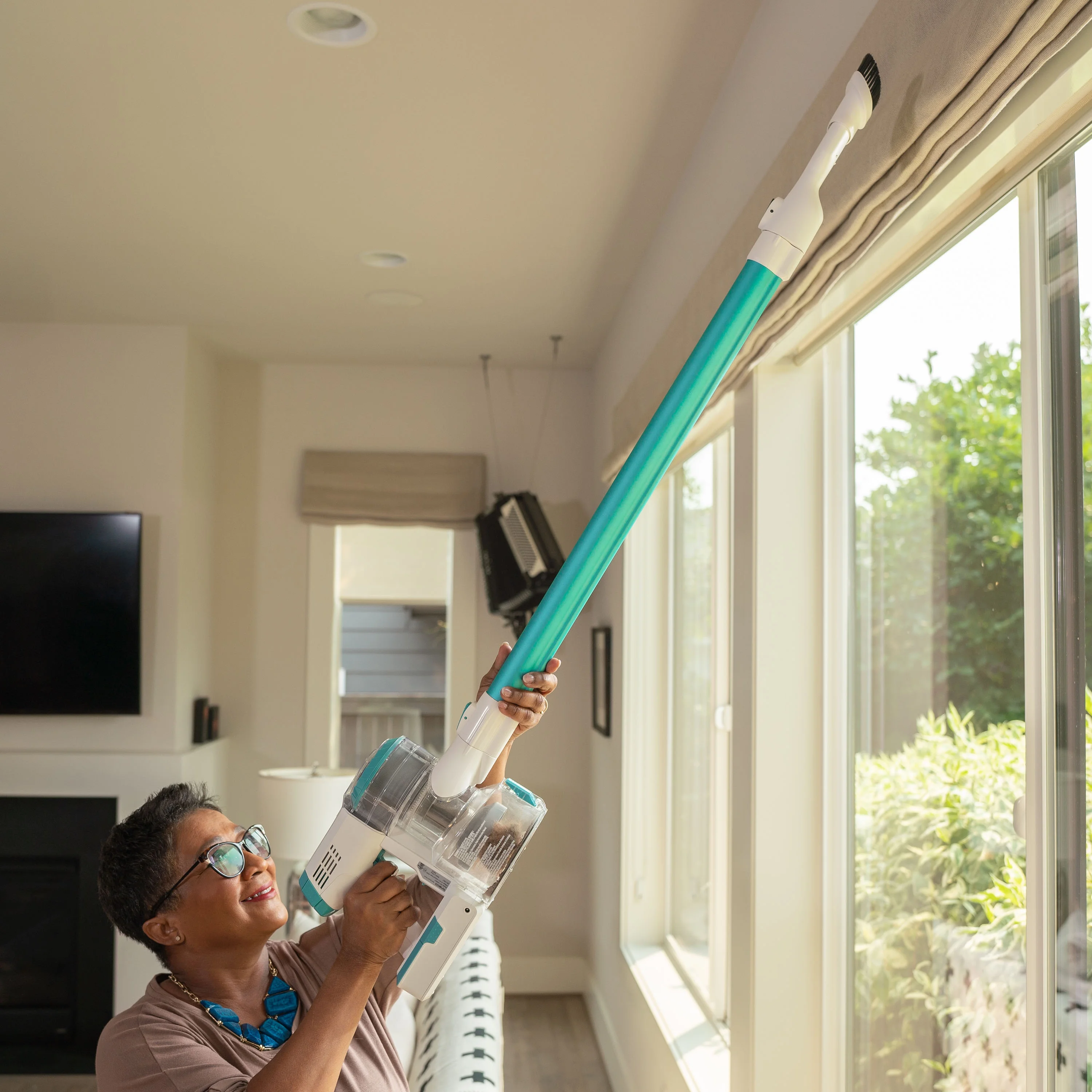 PWRHERO 11 Cordless Stick Vacuum Cleaner a?? 450W Motor, 120W Suction, 40 Min Runtime, HEPA Filter, LED Brush, Lightweight, Converts to Handheld, for Pet Hair, Carpet Hard Floors - Image 7