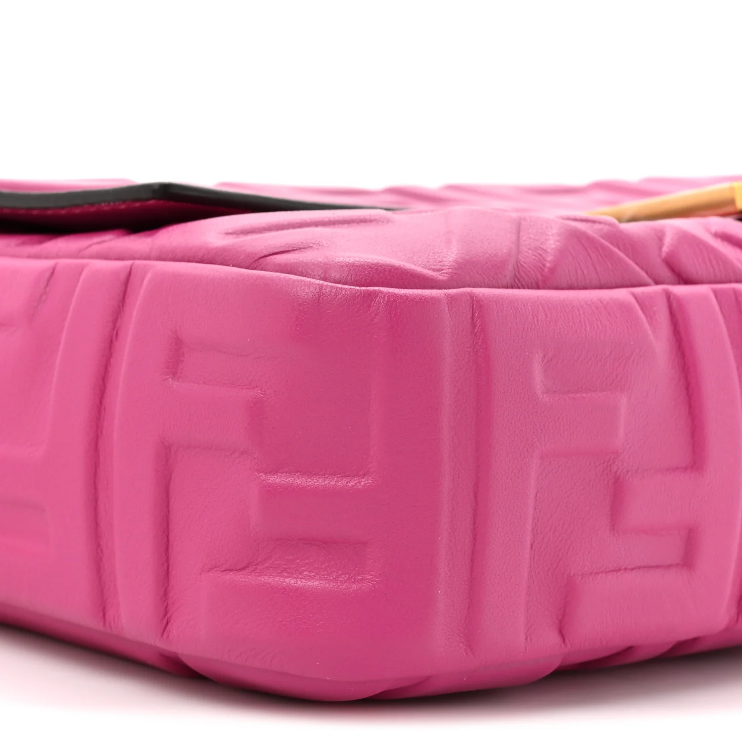 Nappa FF 1974 Embossed Baguette Ciclamino Pilar