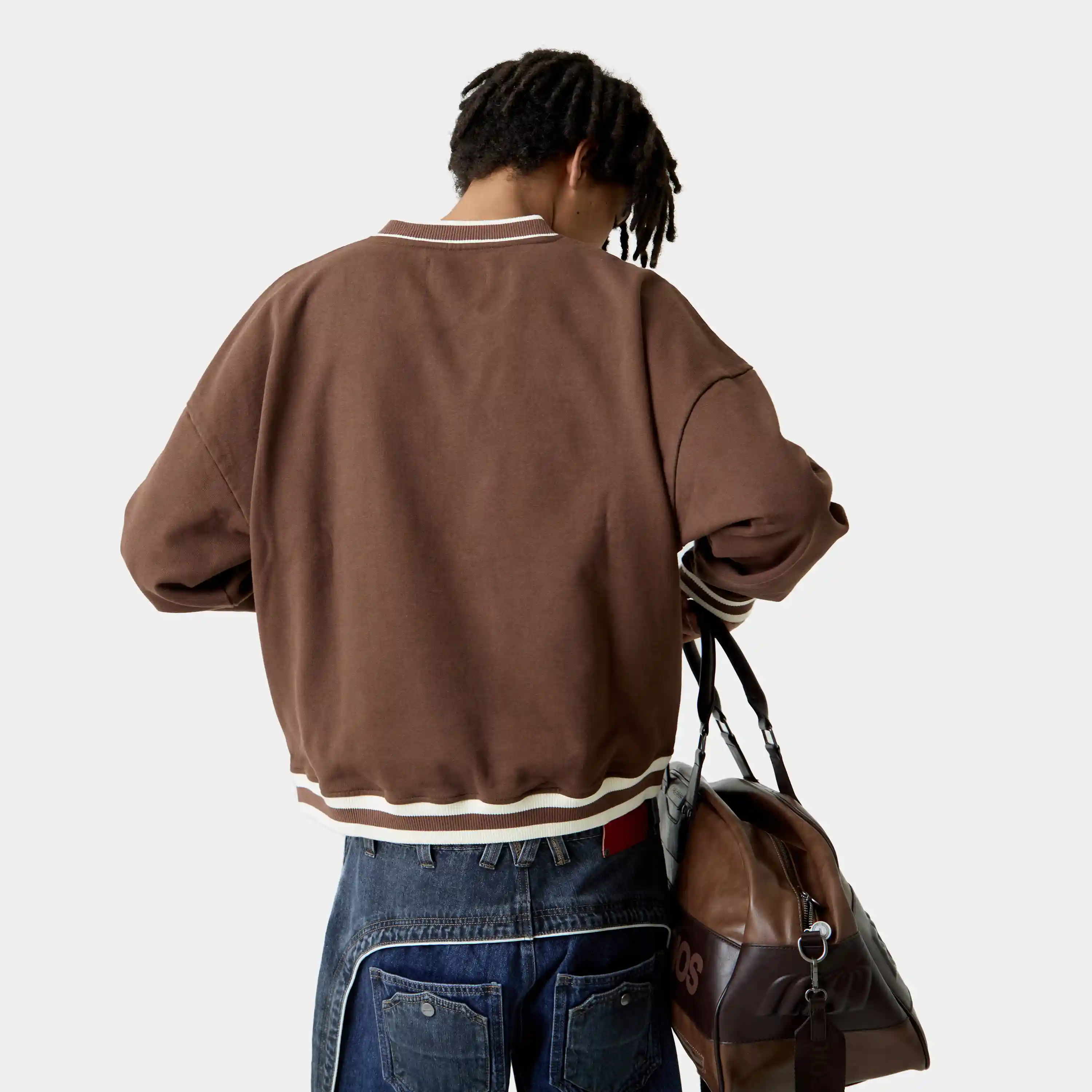 Academy Choco Oversized Crewneck