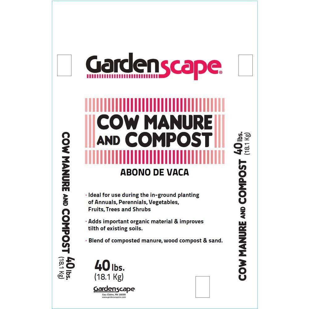 40lb Cow Manure and Compost