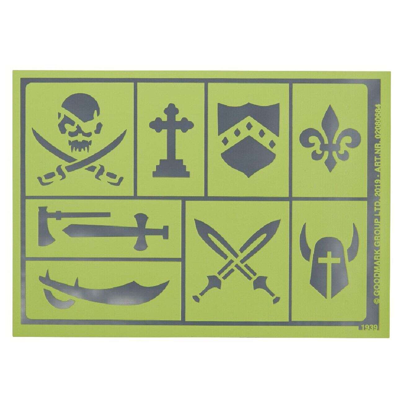 Pochoirs de maquillage