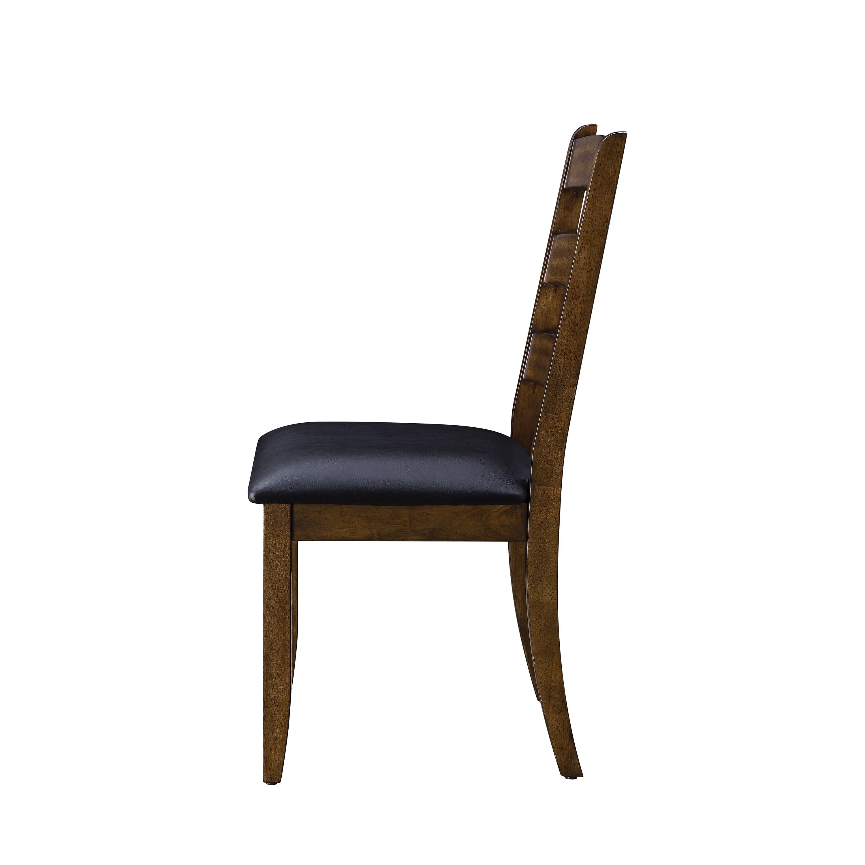 Better Homes & Gardens Granary Modern Farmhouse Ladderback Dining Chairs, Set of 2, Aged Brown Ash