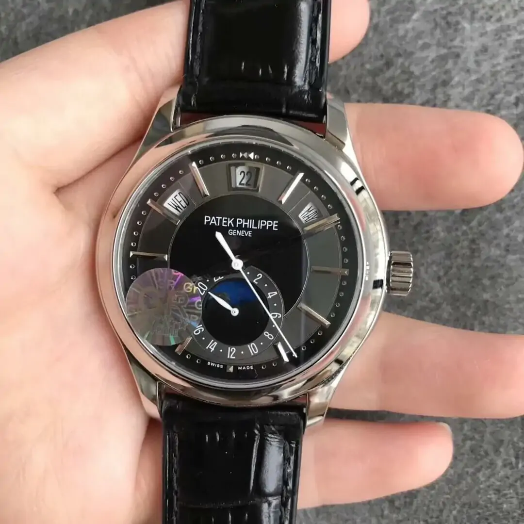 Patek Philippe Complications 5205G-010 GR Factory Black Strap