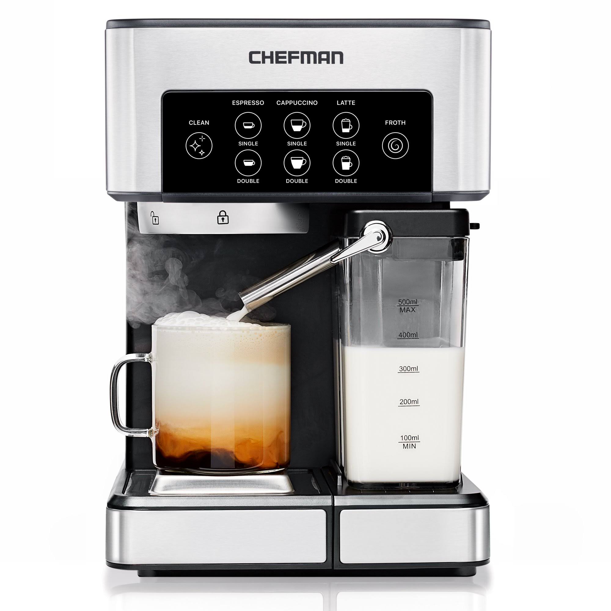Refurbished Chefman Rj54-v2 Barista Pro Espresso Machine, 1.8 Liters