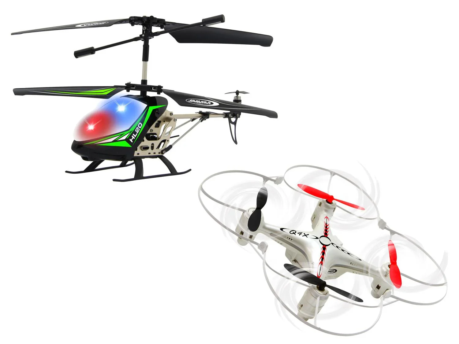 JAMARA Hlicoptre ou Quadrocoptre tlcommand