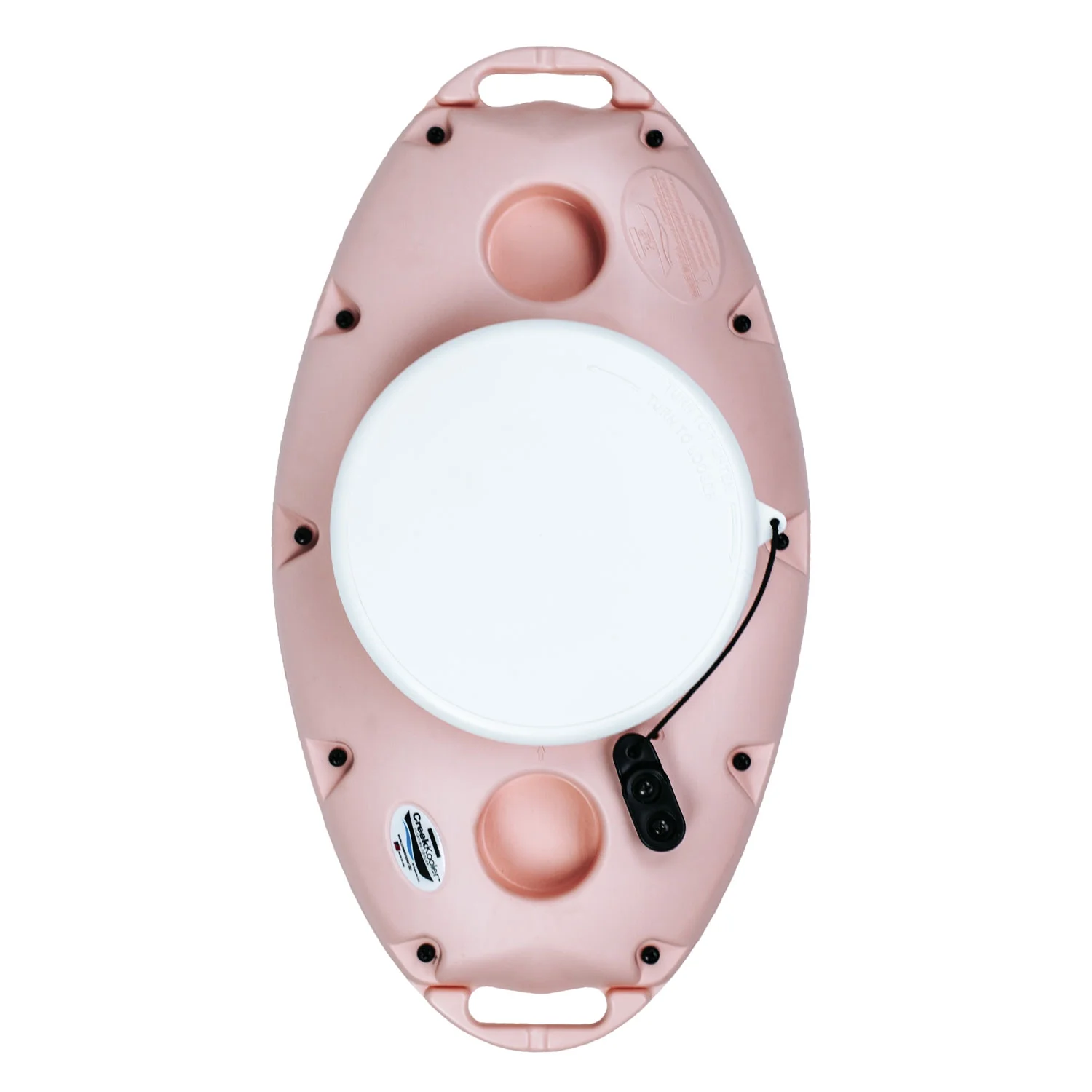 Pup 15 Quart Floating Beverage Cooler, Rose' All Day Pink(Rose All Day pink) - Image 2