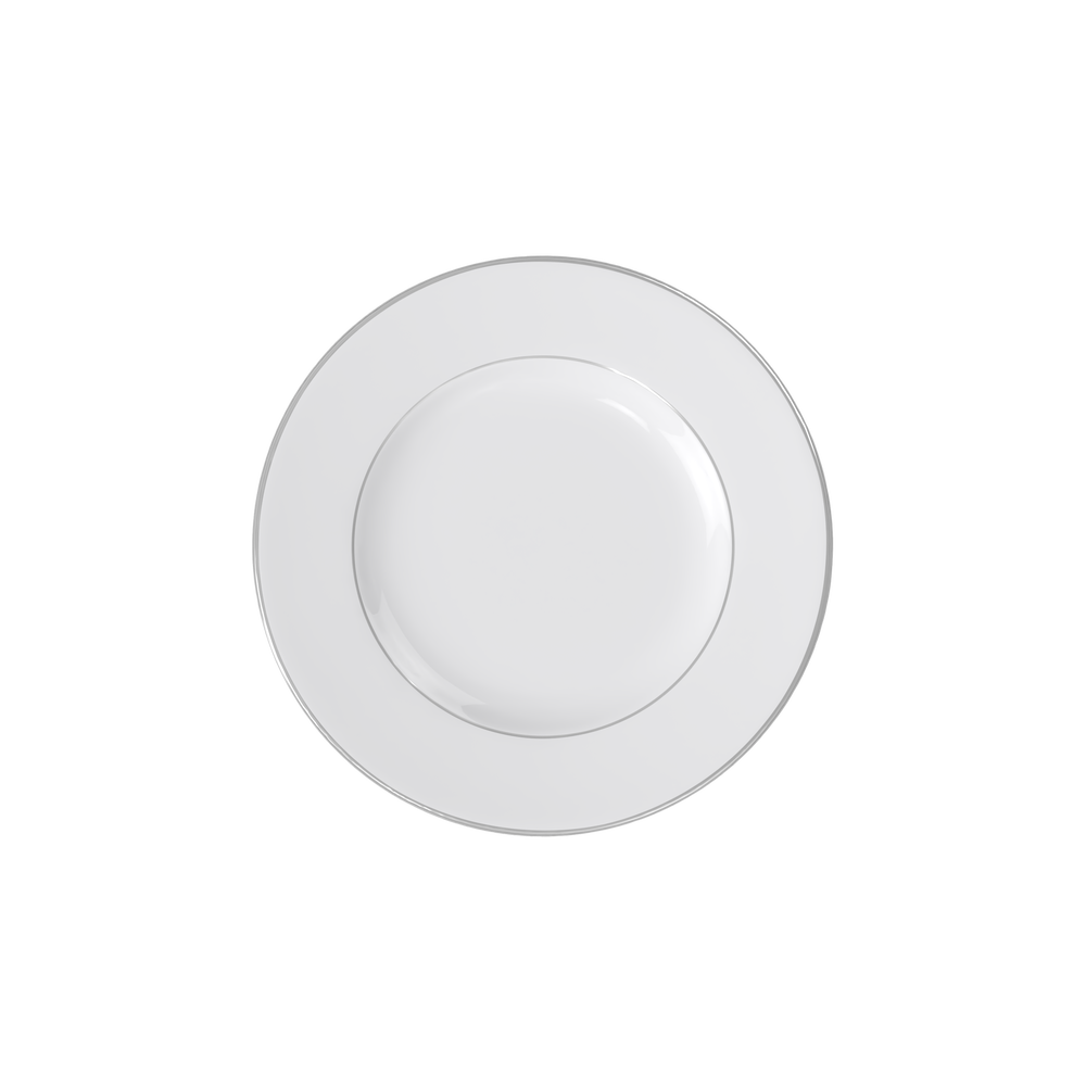 Anmut Appetizer/ Bread Plate - White, 6.5'', Premium Bone Porcelain