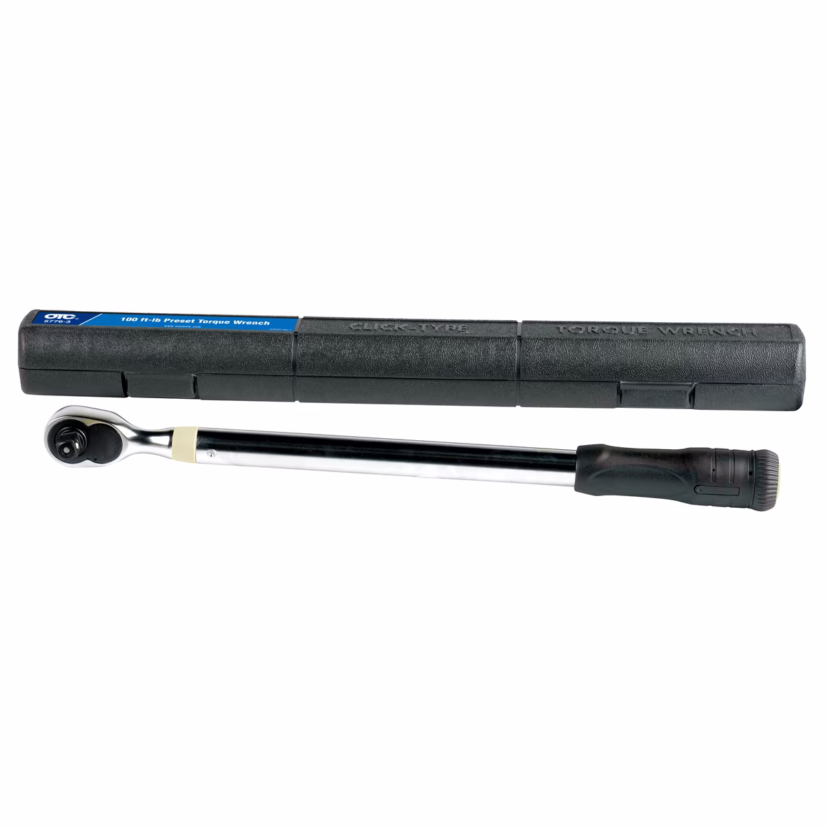 OTC Tools 5776-3 Preset Torque Wrench, 1/2 100 ft-lb