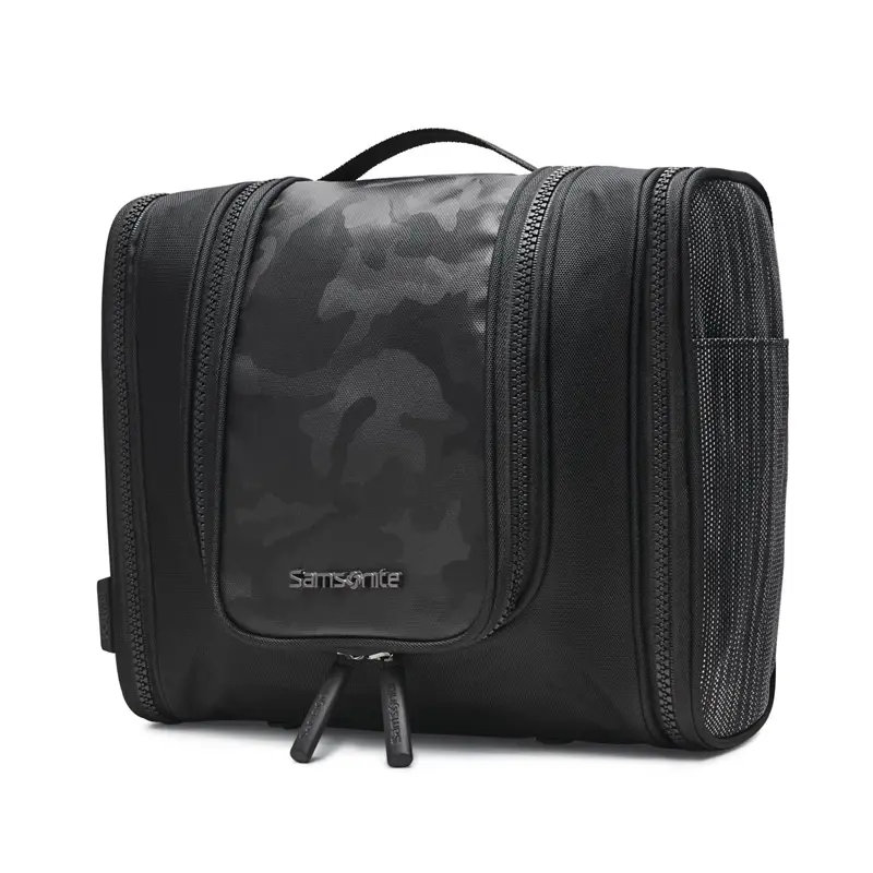 Black/Camo Quadrion Toiletry Kit Toiletry & Cosmetic Kits | 6058-PZYUQ - SAMSONITE OUTLET