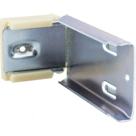 Hardware Resources Rear Mounting Bracket With 10 mm Plastic Dowels for Soft-close Ball Bearing Slides - TA Screen Specialist, Inc.