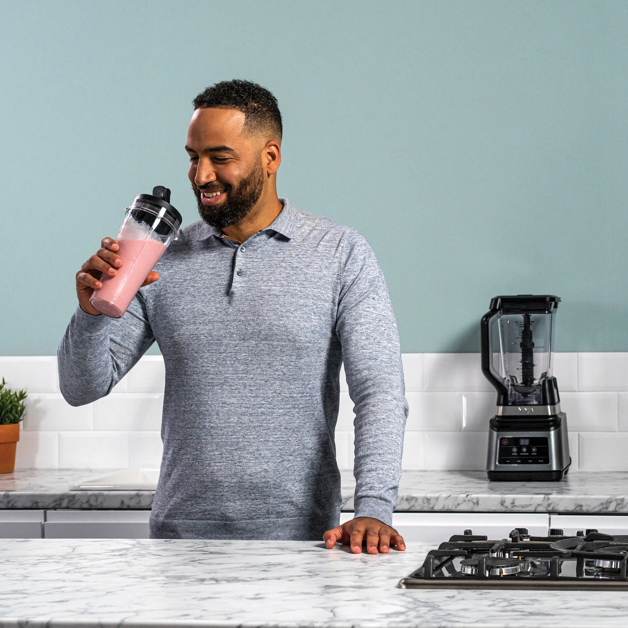 Ninja 2-in-1 Blender met Auto-IQ BN750EU