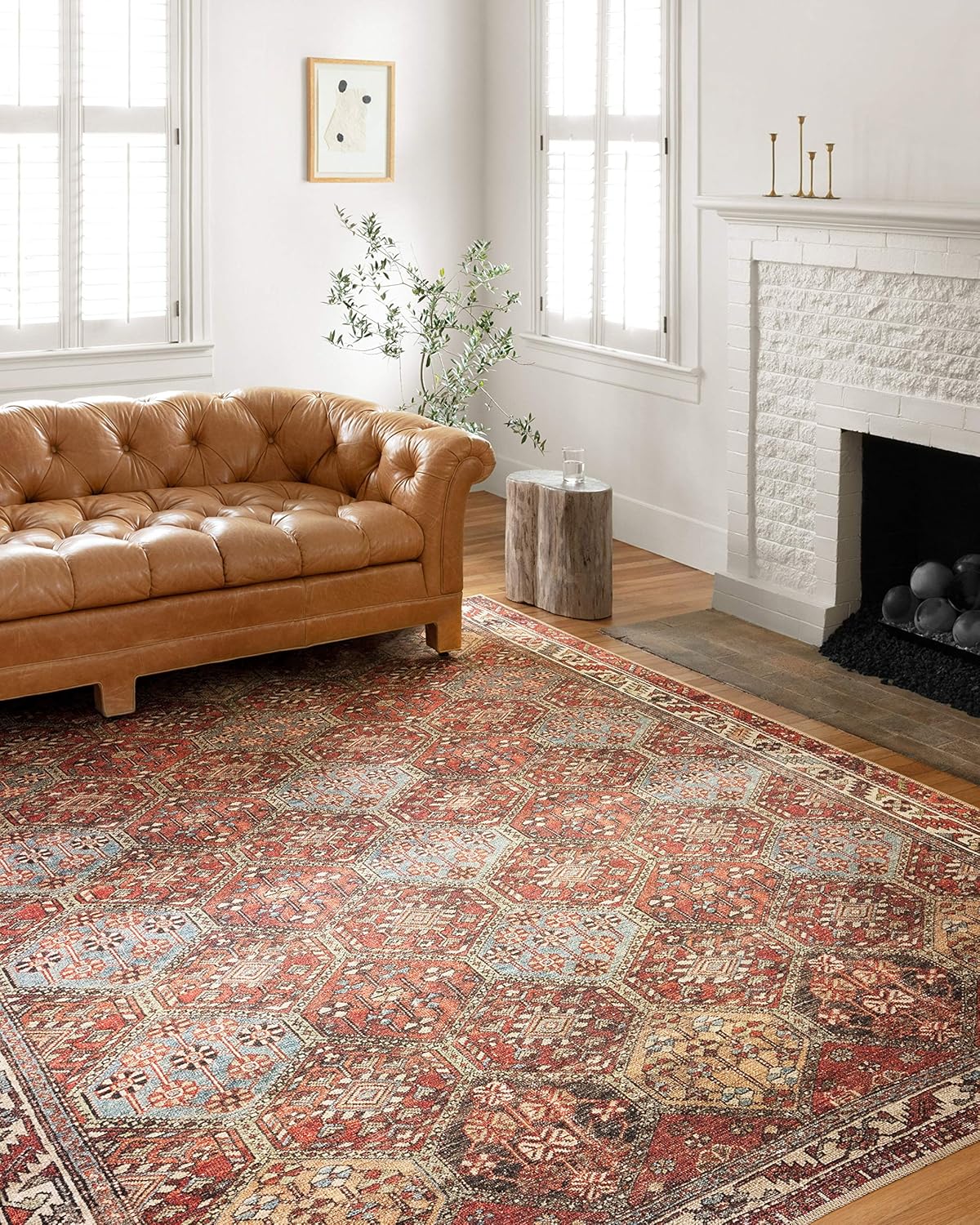 Loloi Loren Collection LQ-16 Spice/Multi 8'-4