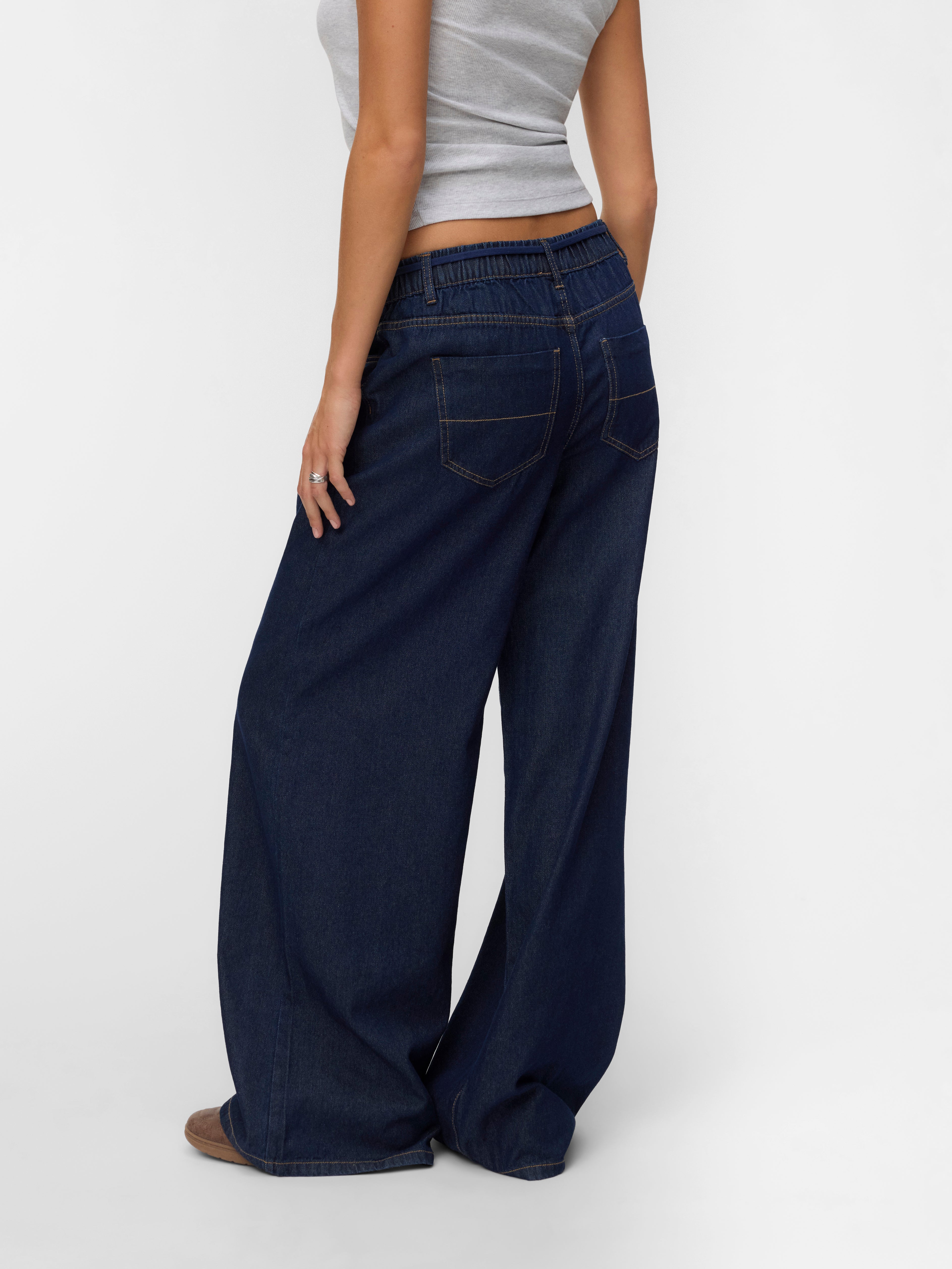 VERO MODA® VMVALERIA Mid rise Wide Leg Fit Jeans