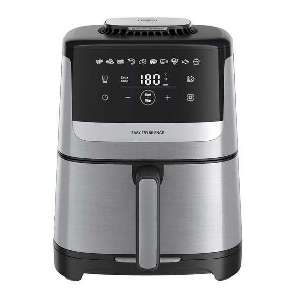 Easy Fry Silence airfryer 5 L rustfritt stål