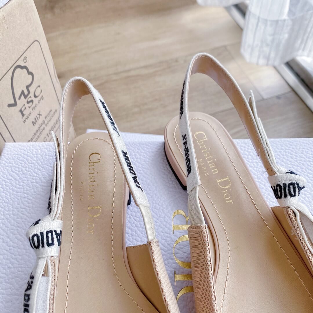 J Adior Slingback Flat