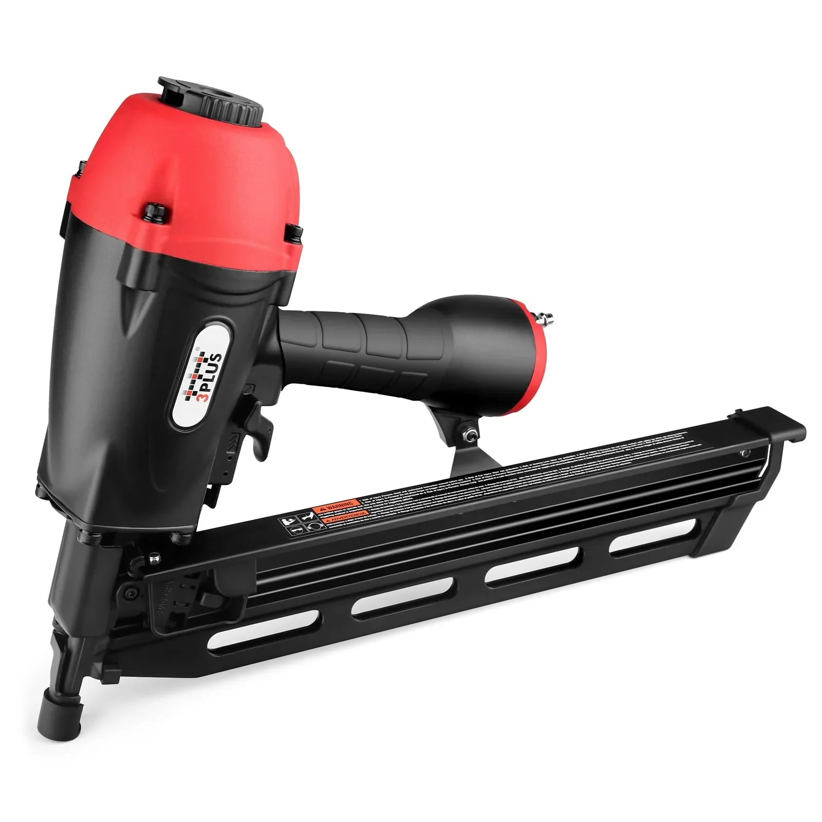 3PLUS H2190SP Pneumatic Framing Nail Gun with 21 Degree Full Round Head