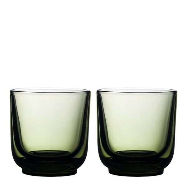 Pirch cappuccino glass 19 cl 2 stk Woodland