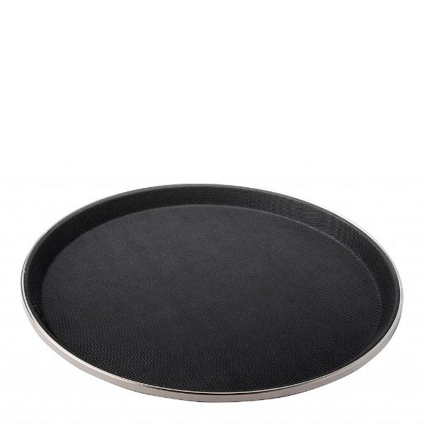 Sigrid serveringsbrett antiskli 35,5 cm svart