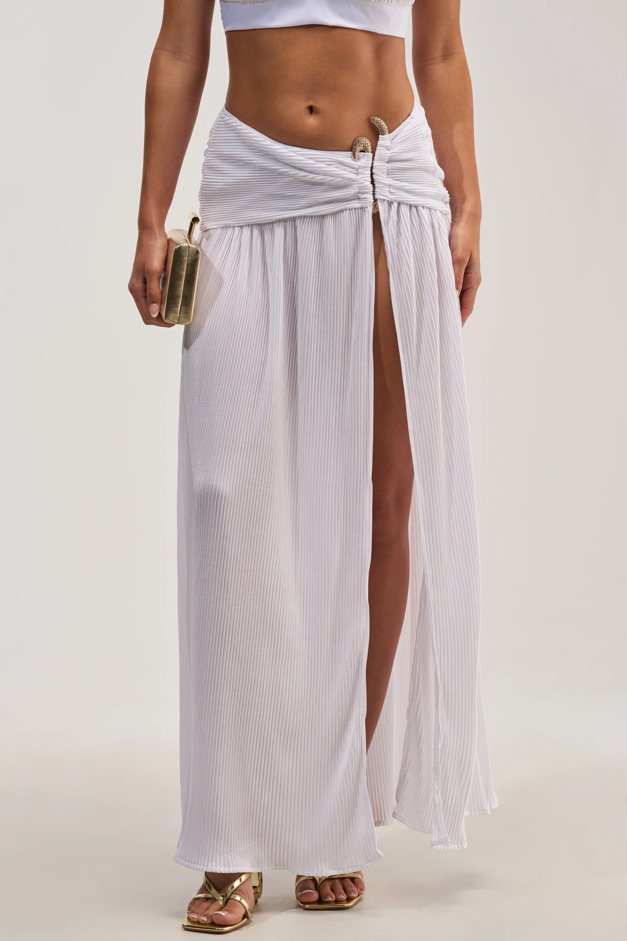 TEMPTATION PLISSE MAXI SKIRT - Akira Store