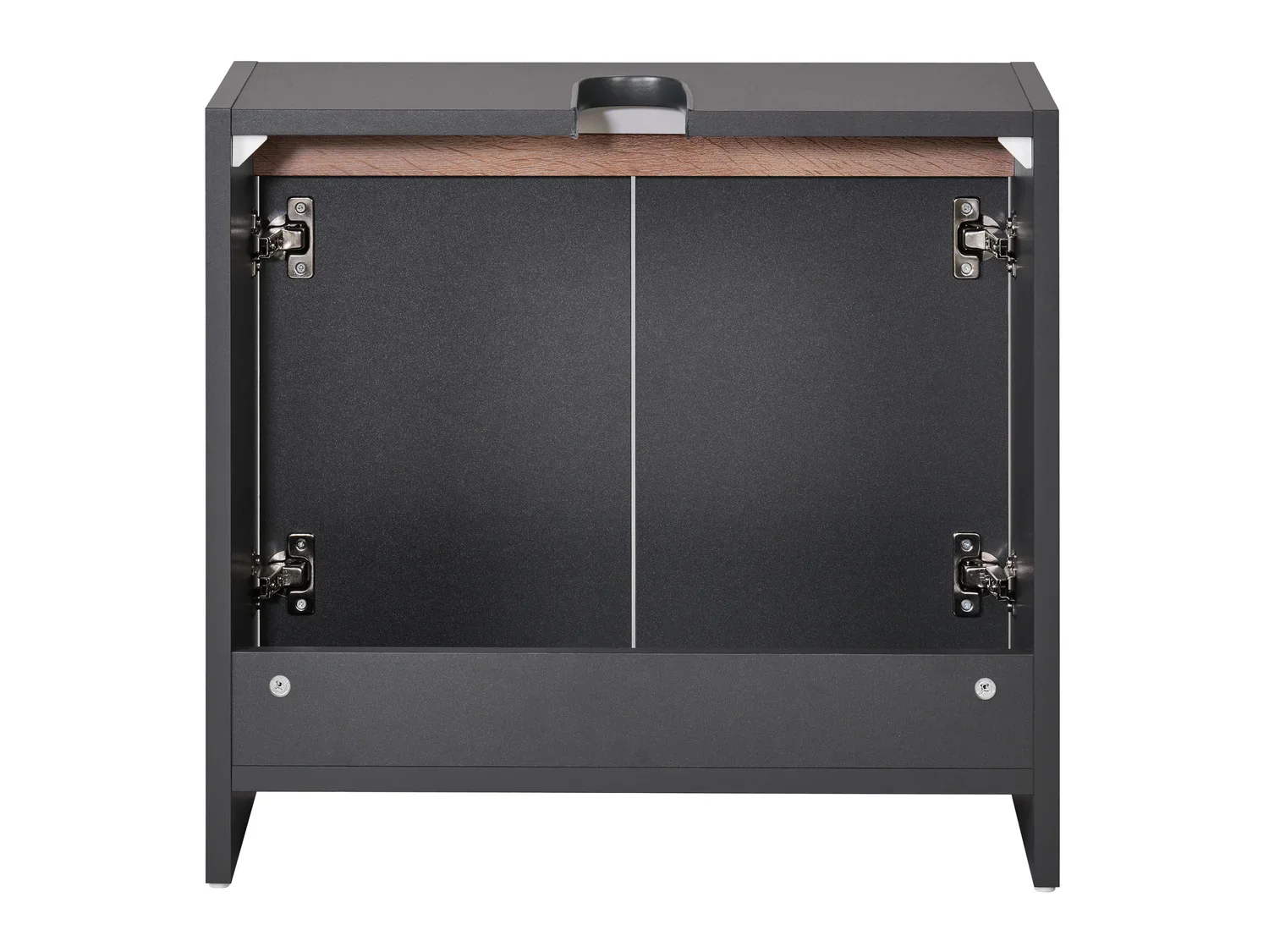 LIVARNO home Meuble sous-vasque Oslo, 60 x 55 x 28 cm, anthracite